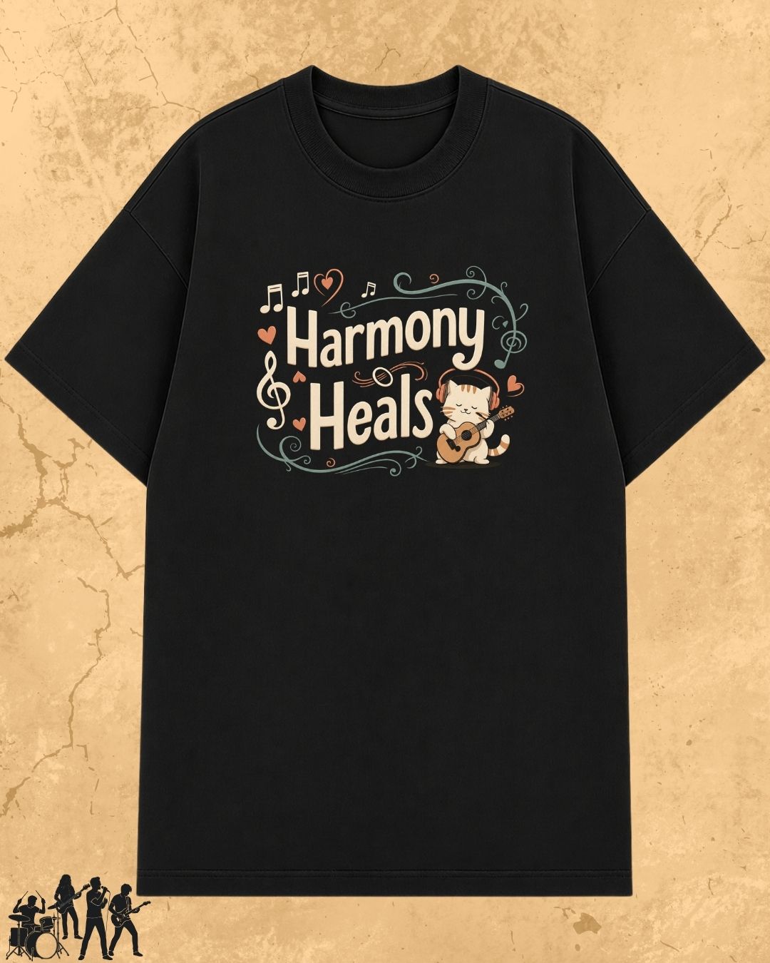 MeowMelody Cotton Tee.