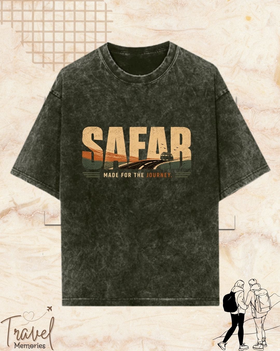 Dil Se Traveller Cotton Tshirt