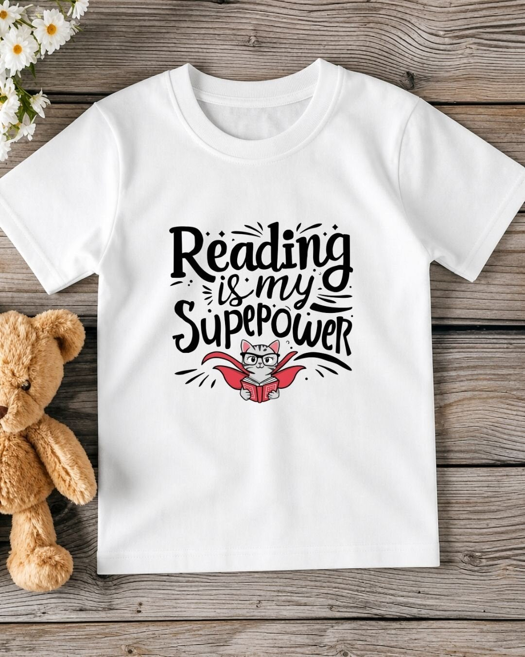 Literacy Kid Cotton Tee