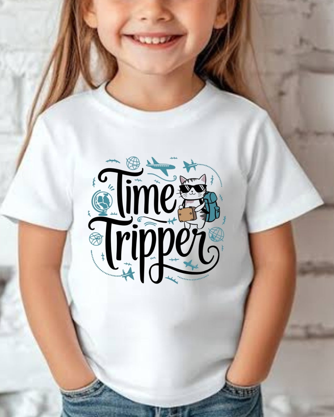 Time Tripper kid Cotton Tshirt