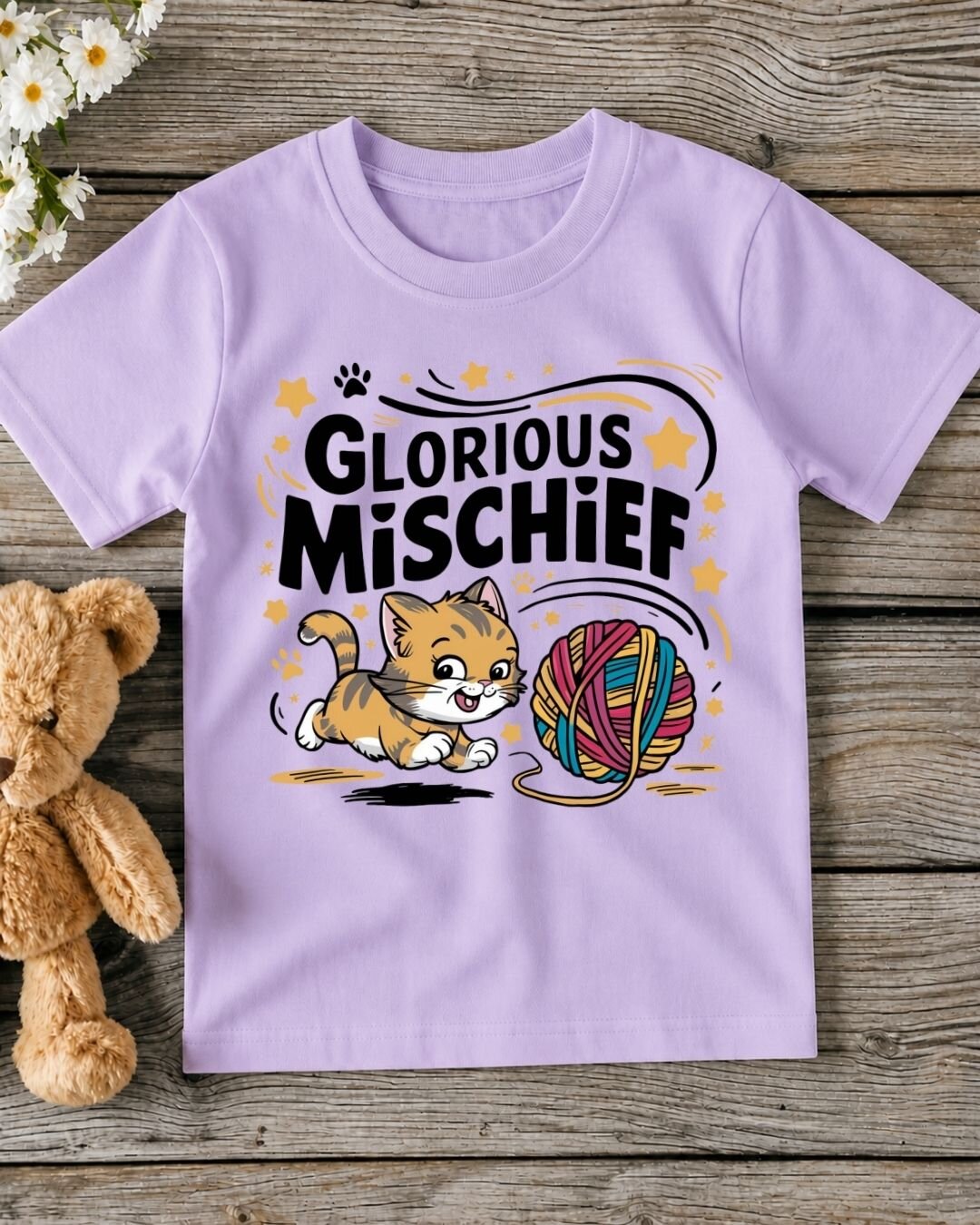 Energetic Kid Cotton Tee