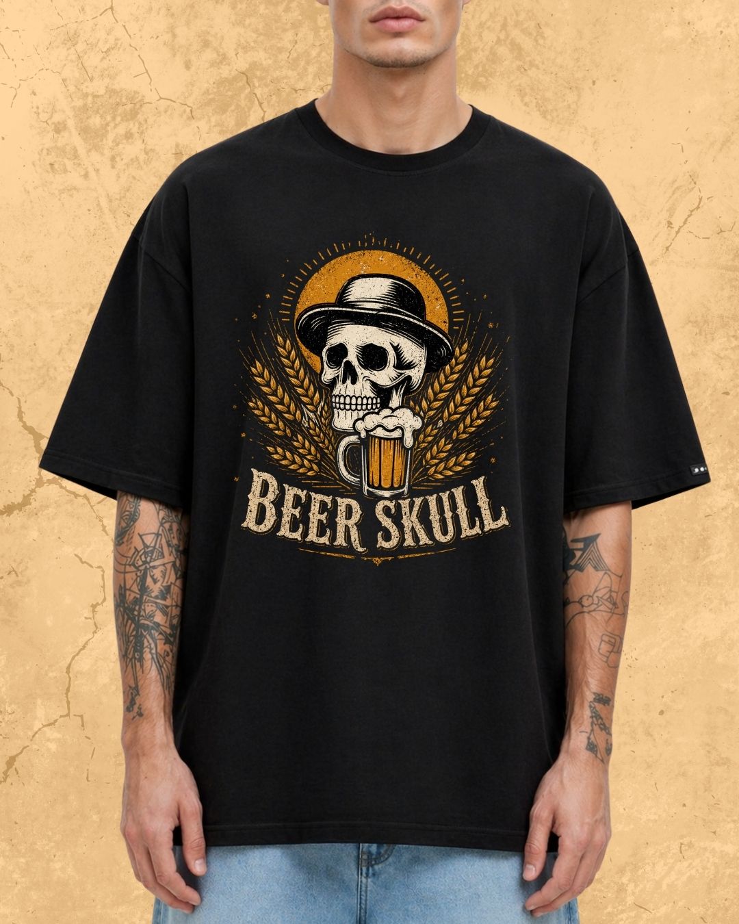 Skull Beer Party T-Shirt