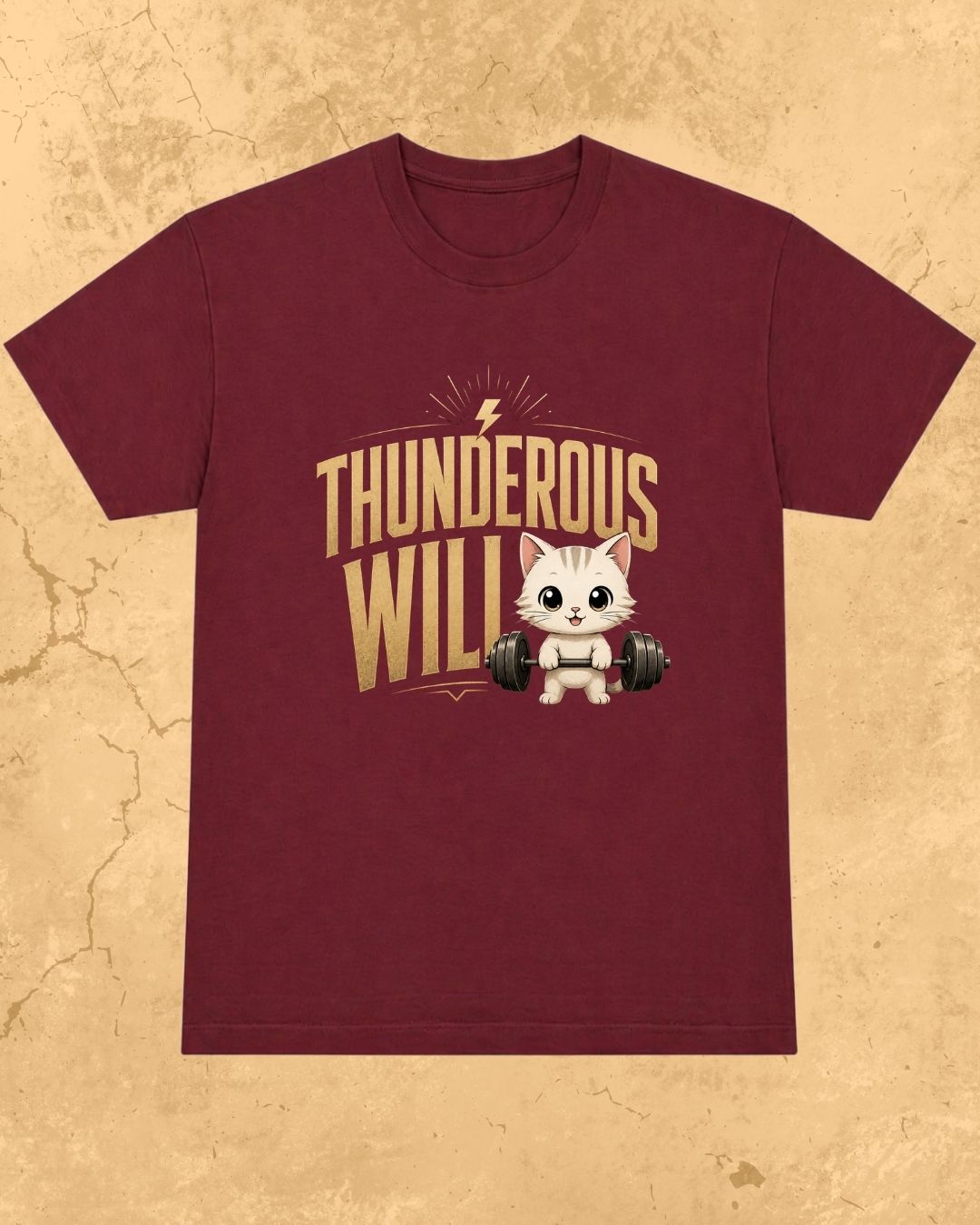 Meow Workout Cotton Tee