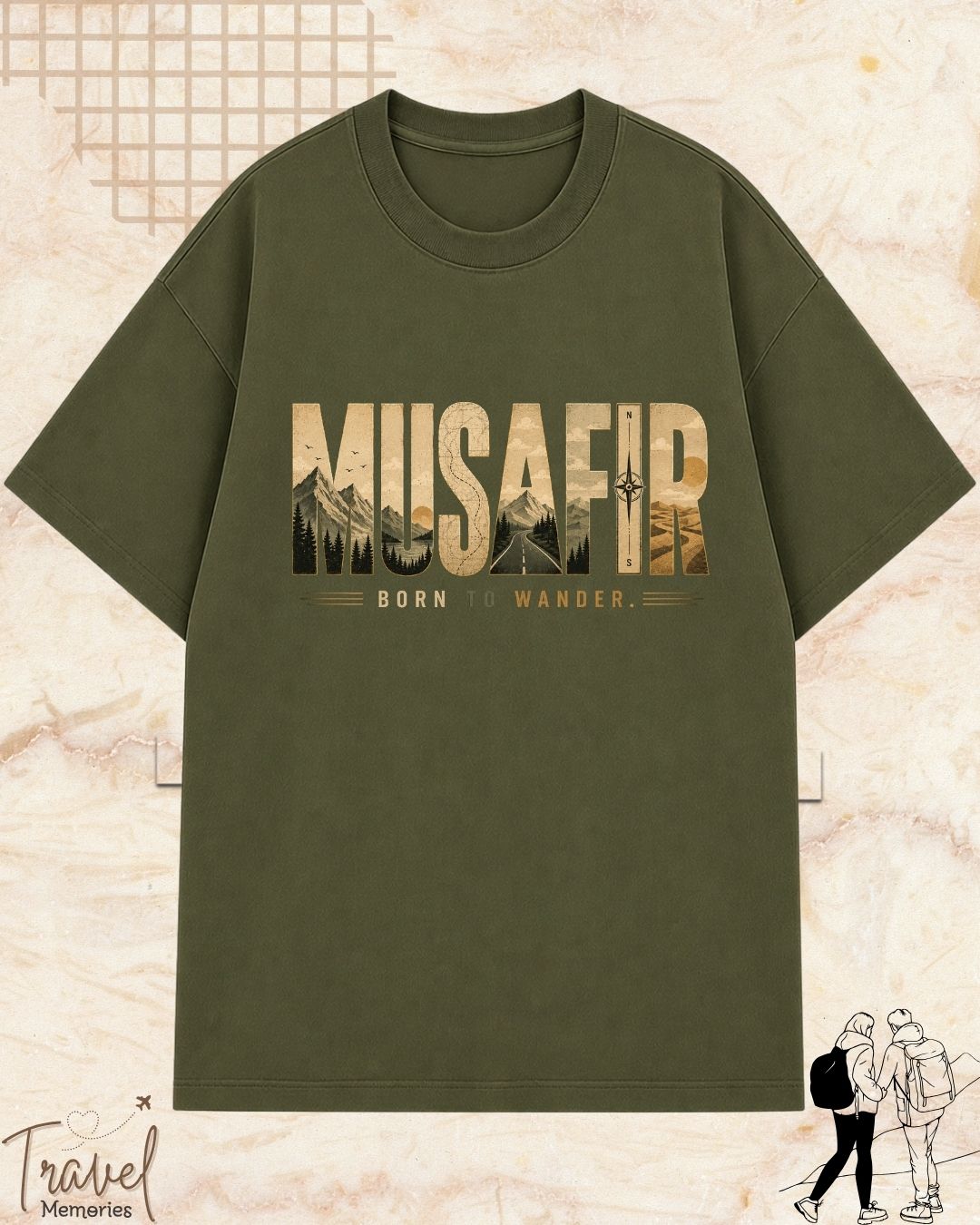 Dil Se Traveller Cotton Tshirt