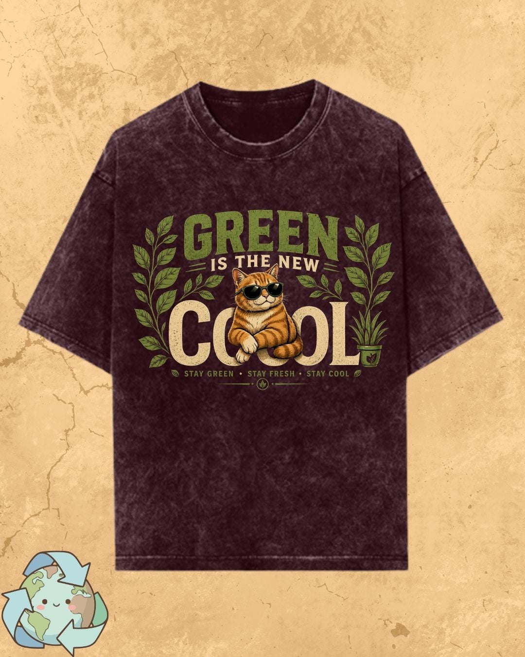 Purr Eco Life Cotton Tshirt