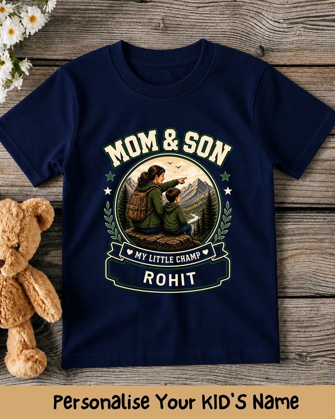 Family Bond Custom Kid's Cotton Tee
