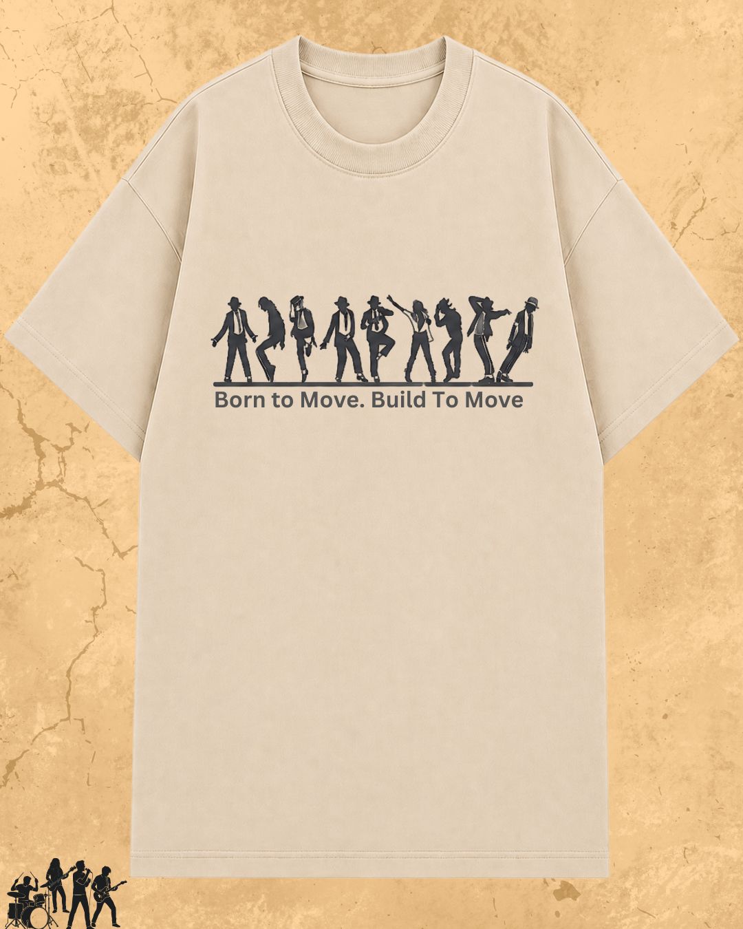White Michael Jackson Cotton Tee