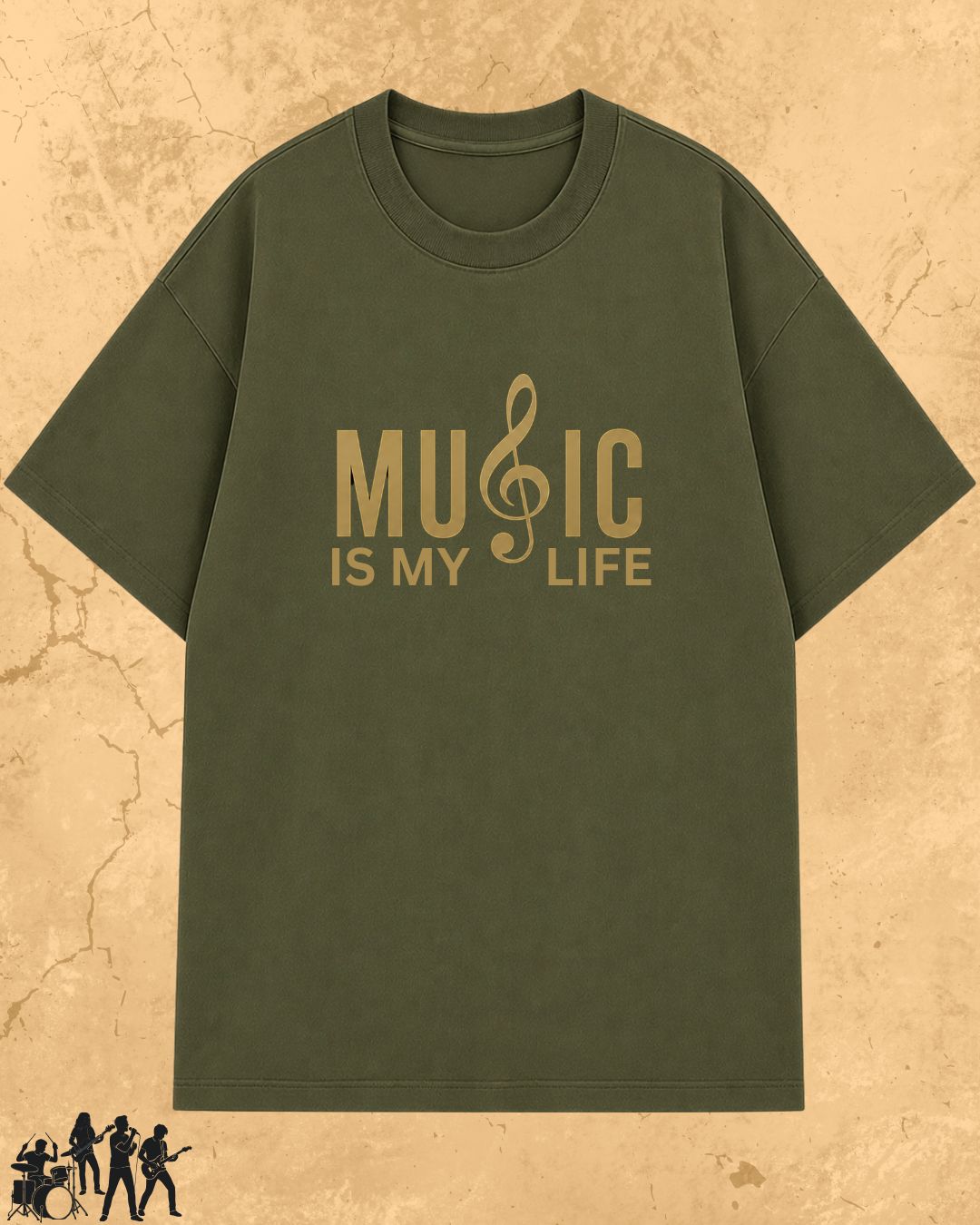 Music Cotton Tshirt
