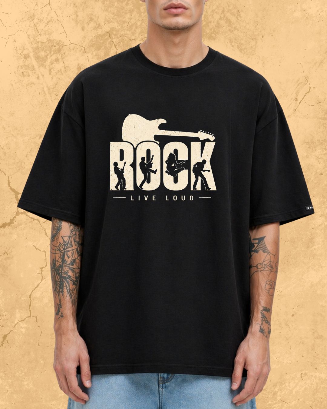 Rock Music Cotton Tshirt