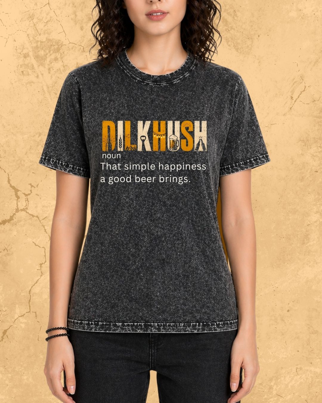 Hinglish Beer Dictionary Cotton Tshirt