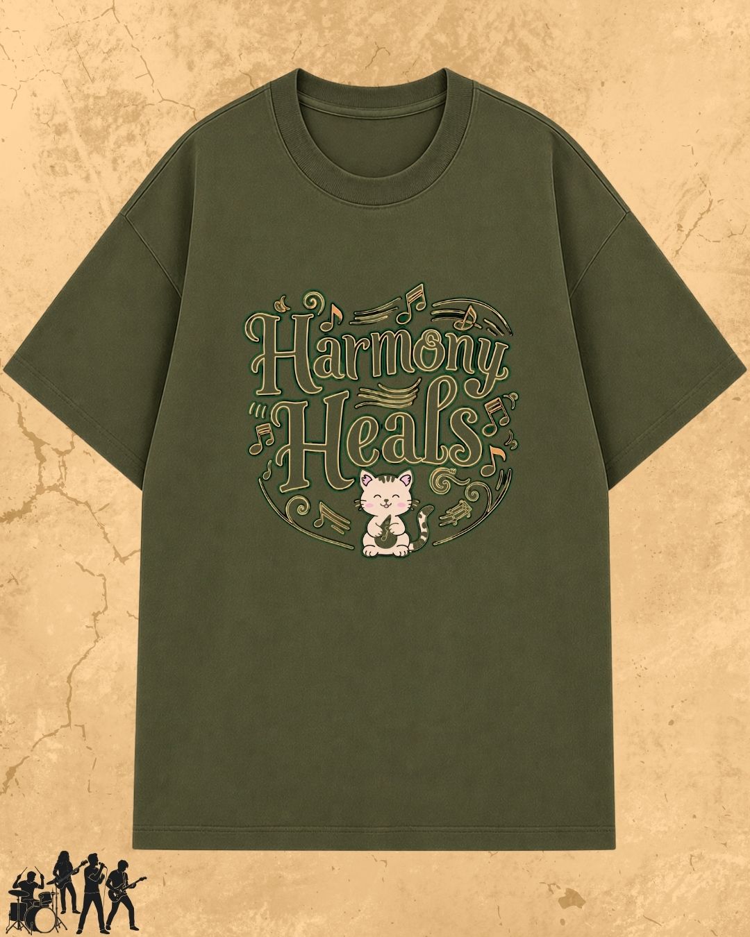 MeowMelody Cotton Tee.