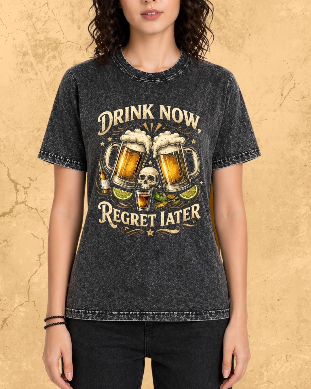 Skull Beer Party T-Shirt
