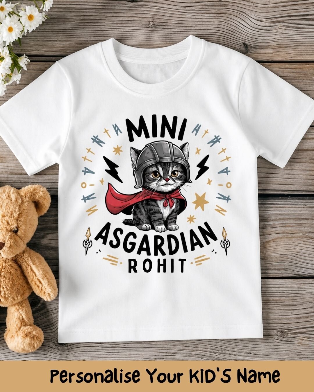 Playful Custom Kid Cotton Tshirt