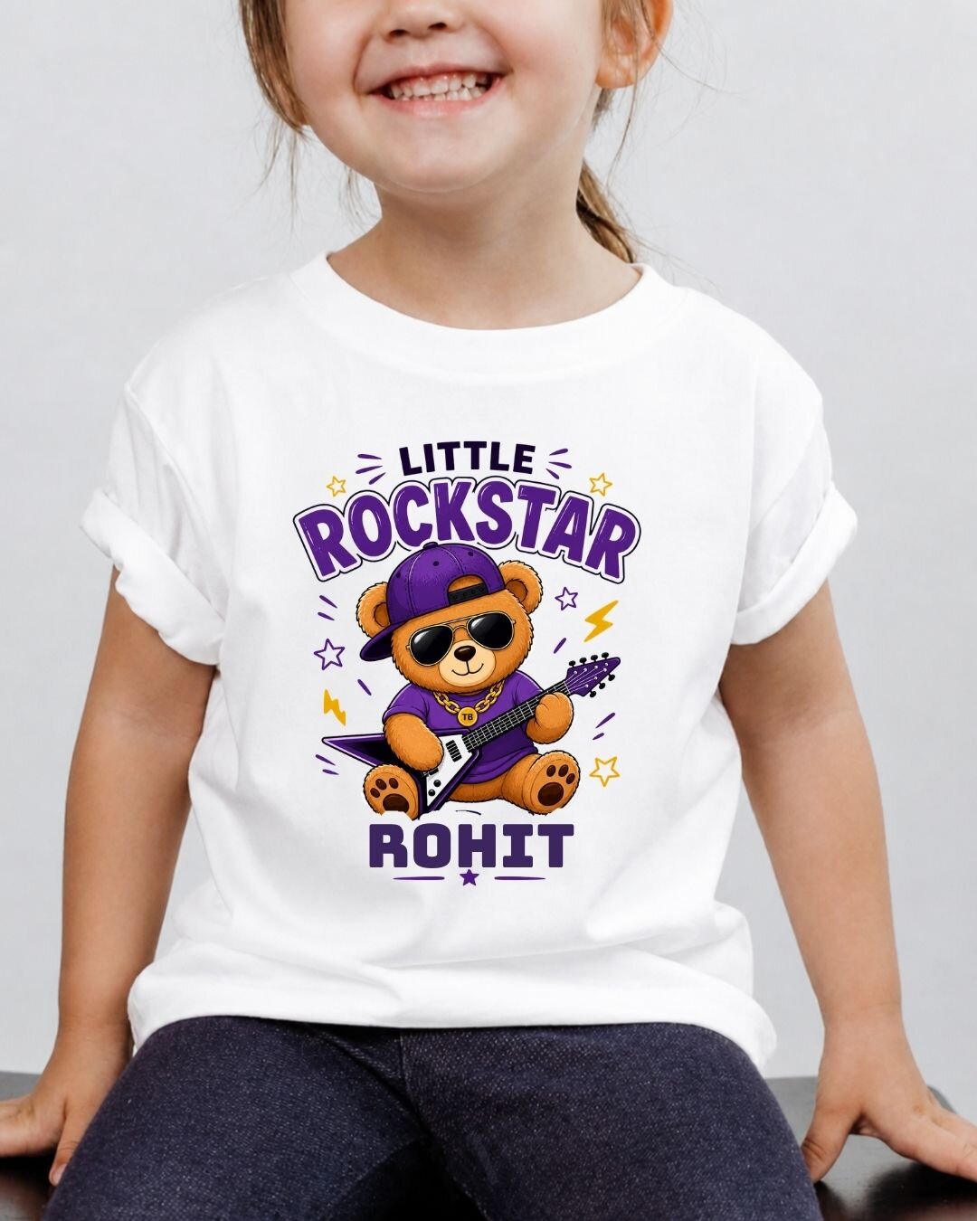 Rockstar Custom Kid's Cotton Tee