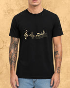 Minimal Music Vibe Cotton Tshirt