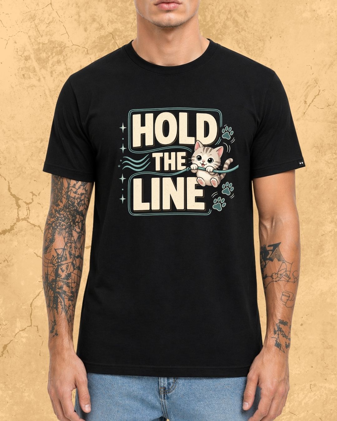 Idiom Whisker Cotton Tee