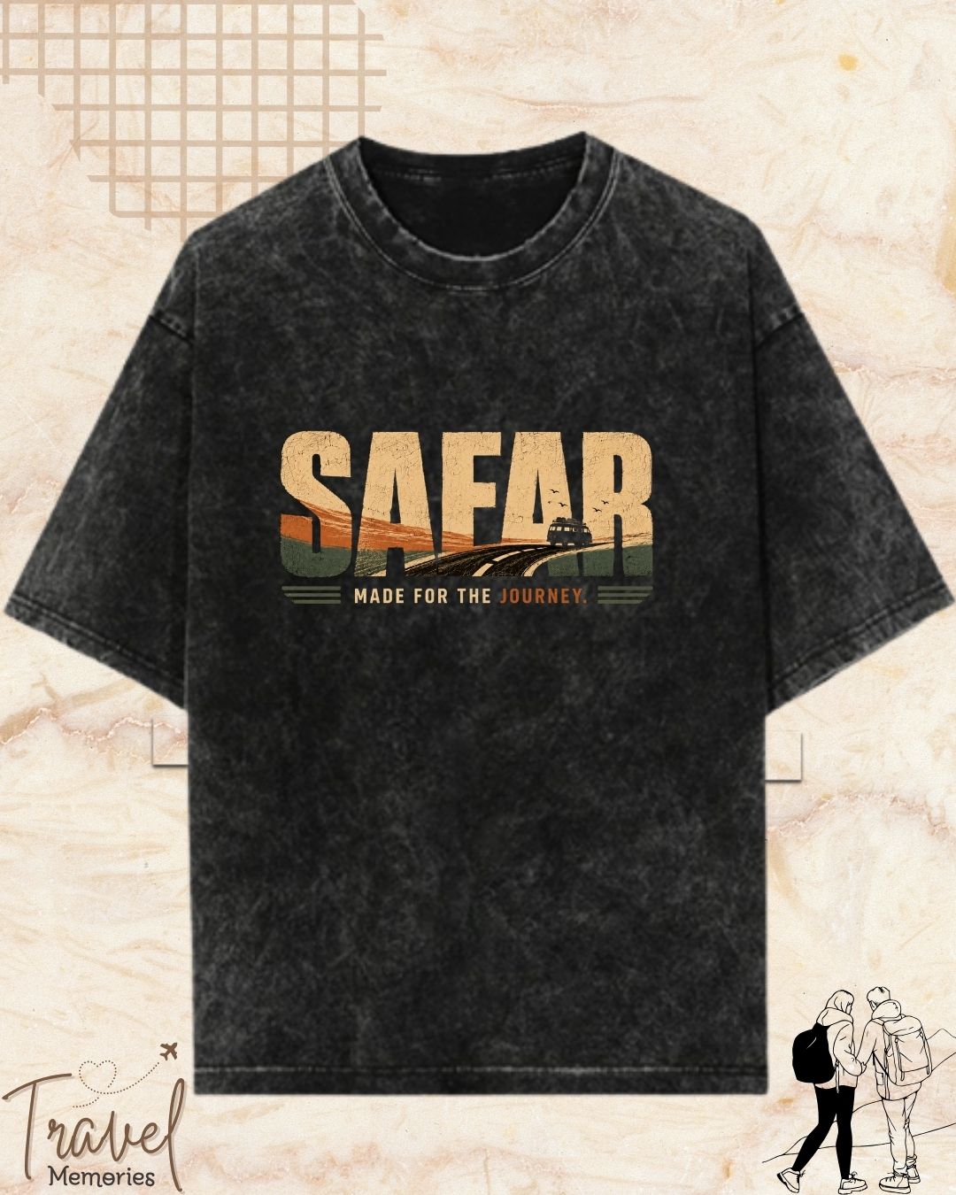 Dil Se Traveller Cotton Tshirt