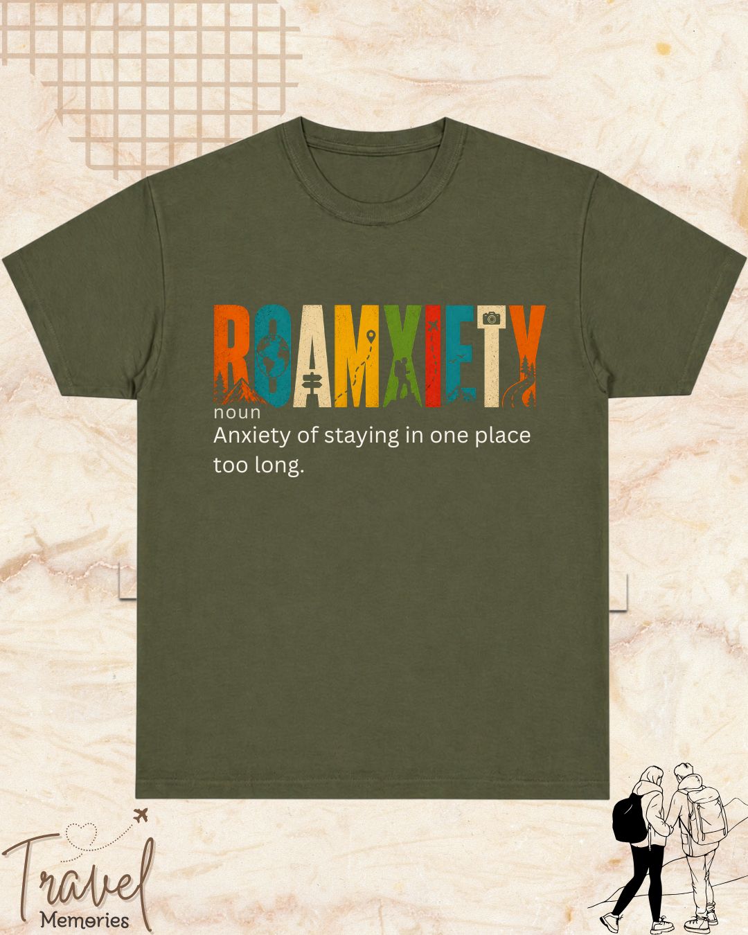 Hinglish Dictionary Travel Cotton Tshirt