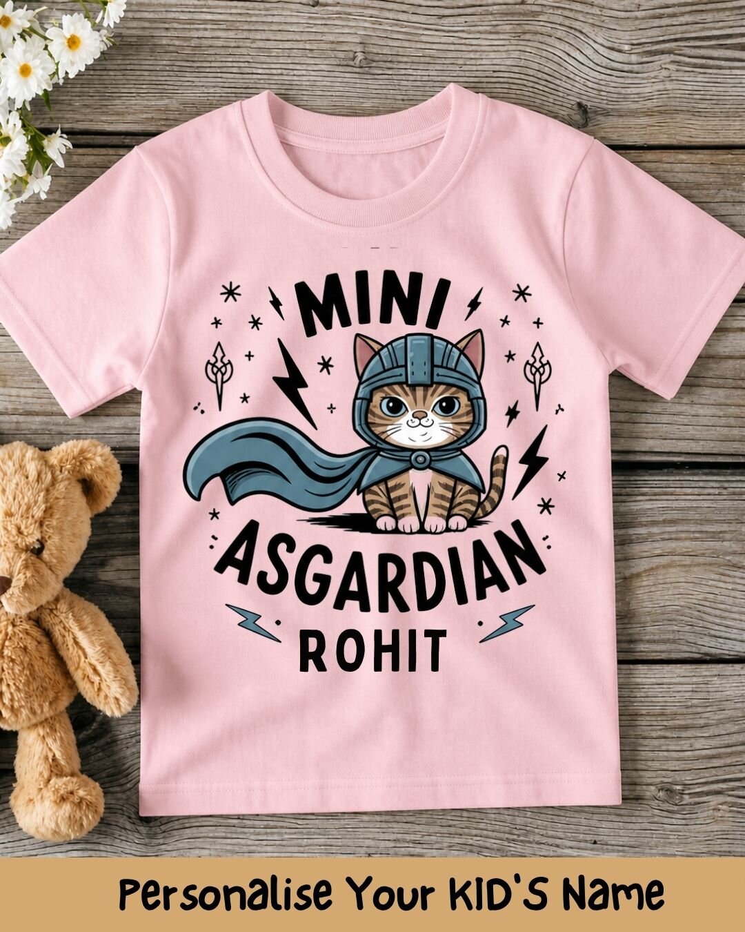 Playful Custom Kid Cotton Tshirt