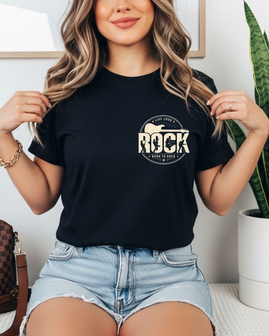 Rock Music Cotton Tshirt