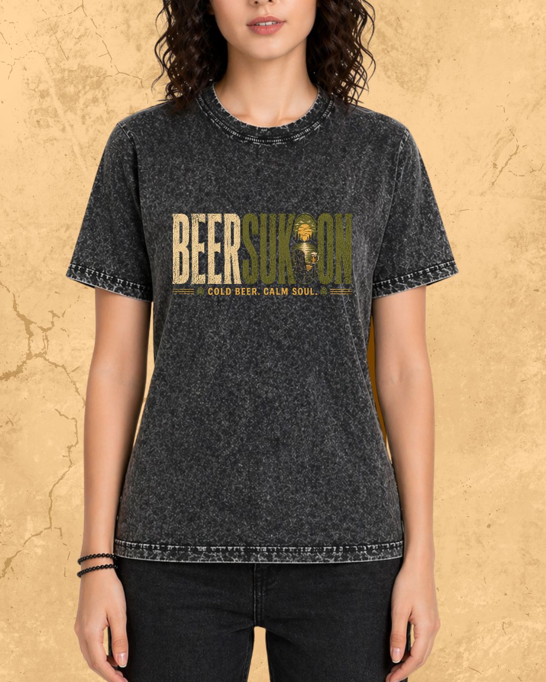Beer Vibes Cotton Tshirt