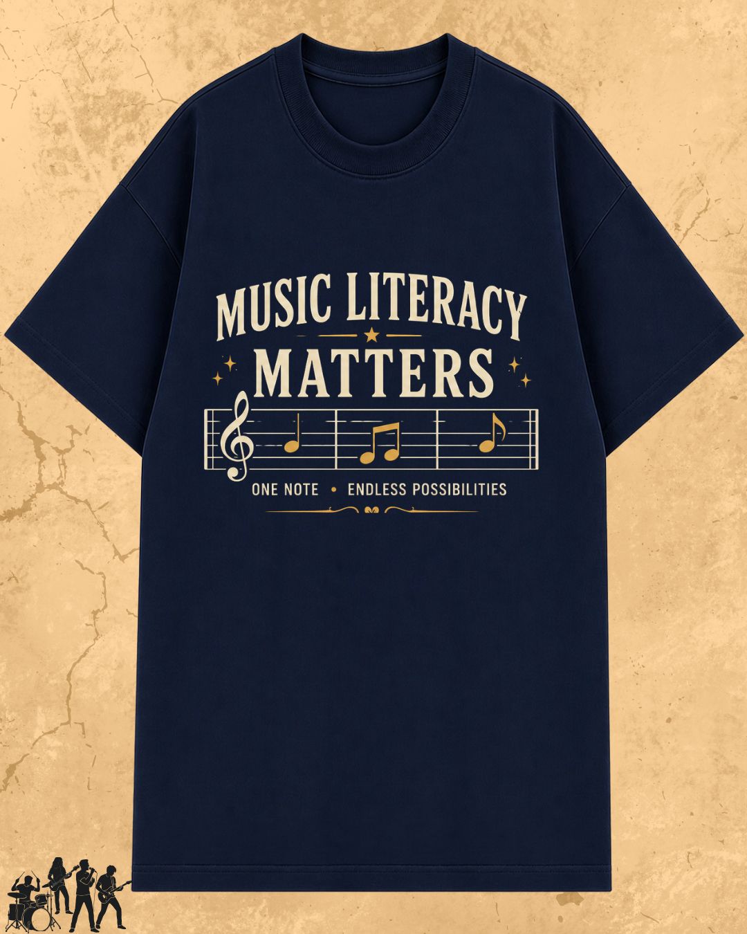 Music Literacy Matters Cotton T-Shirt