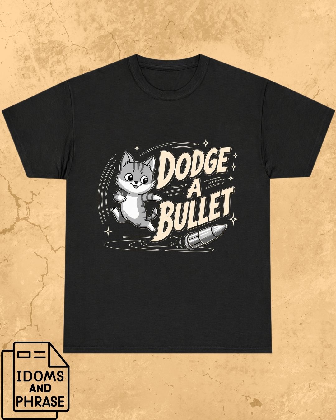 Idiom Whisker Cotton Tee