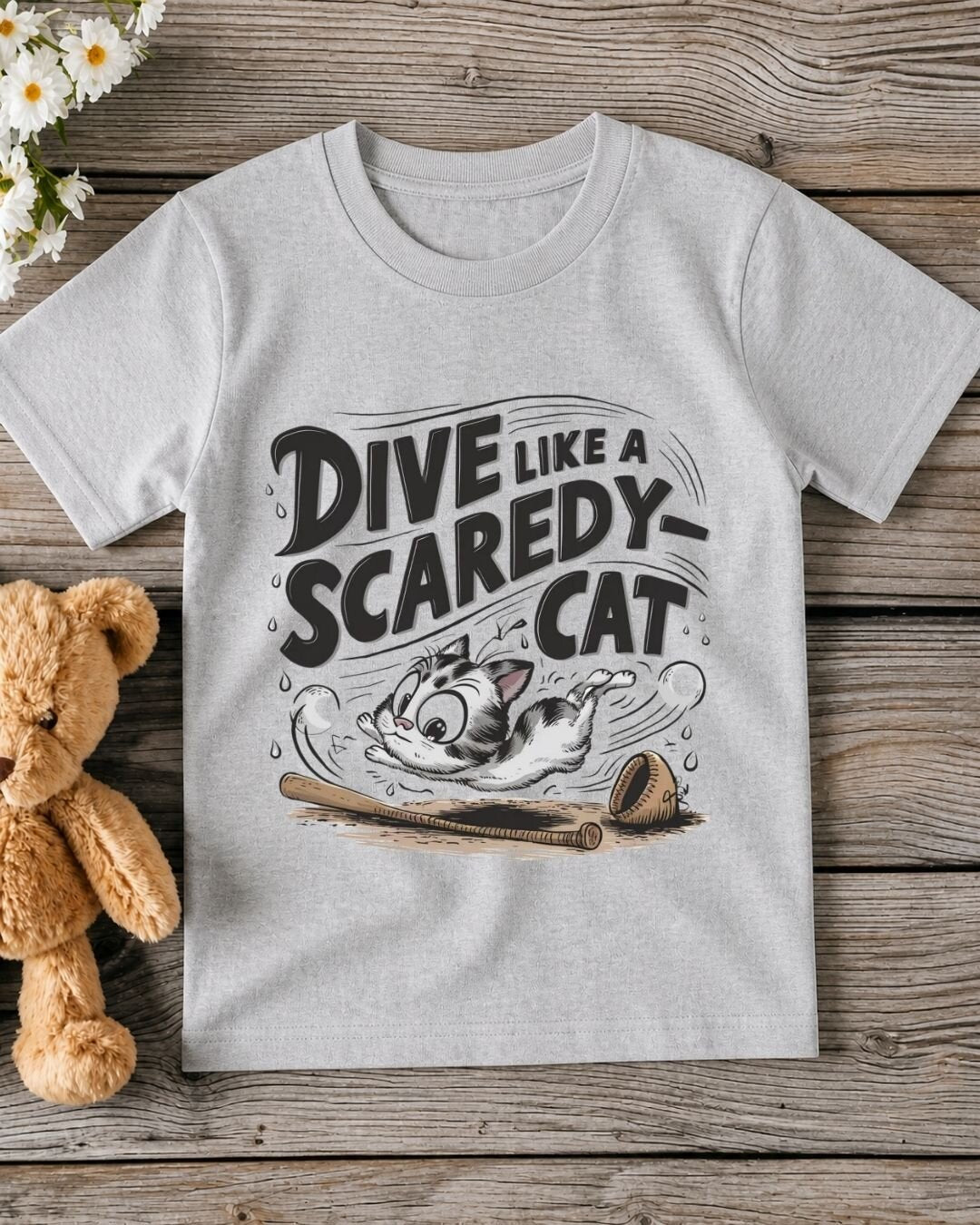 Baseball Kid Cotton Tee