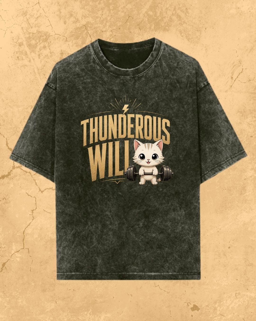 Meow Workout Cotton Tee