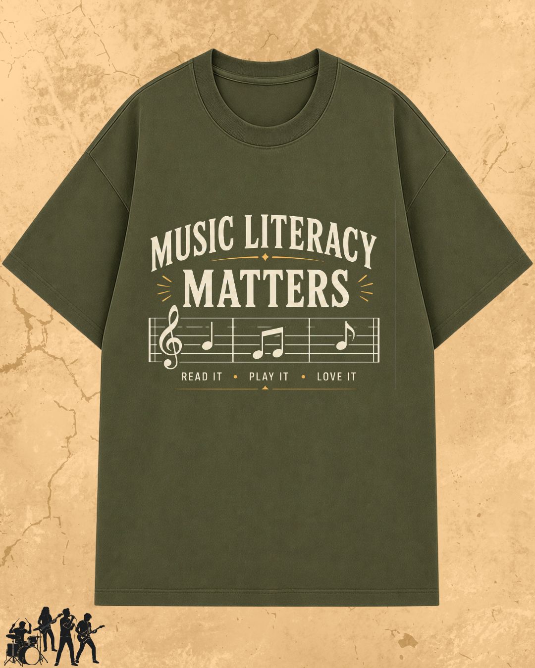 Music Literacy Matters Cotton T-Shirt