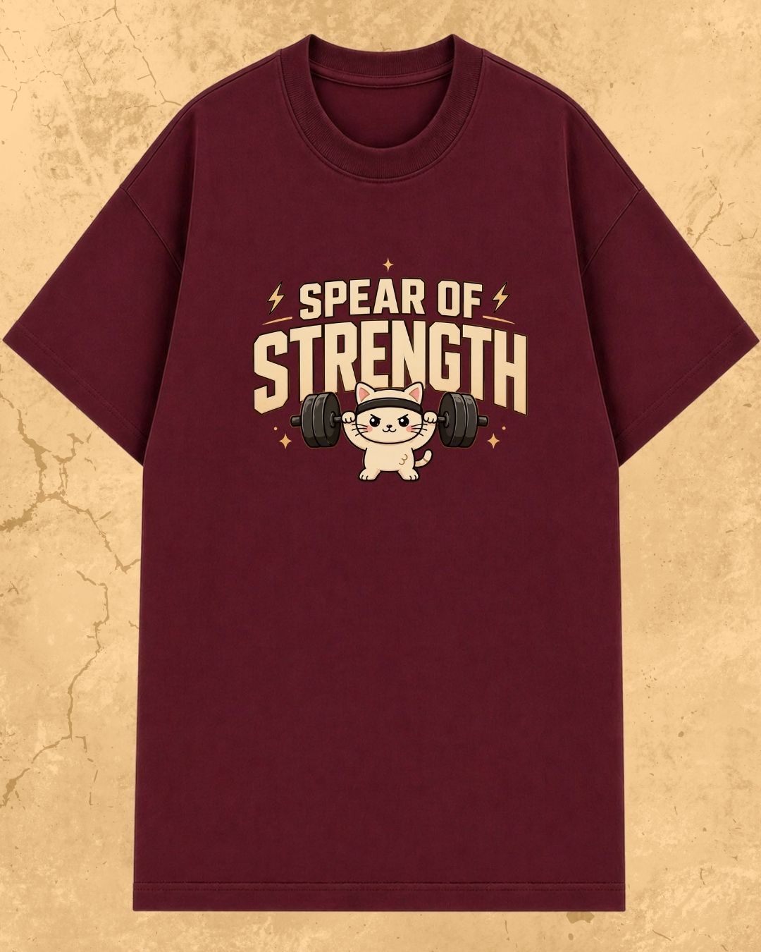 Meow Workout Cotton Tee