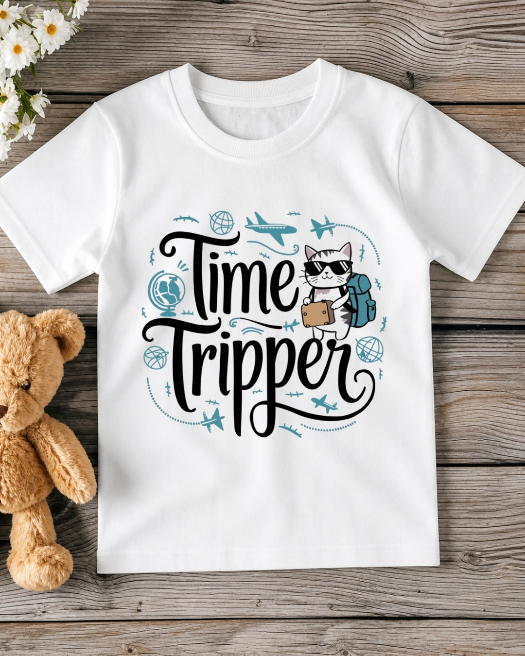 Time Tripper kid Cotton Tshirt