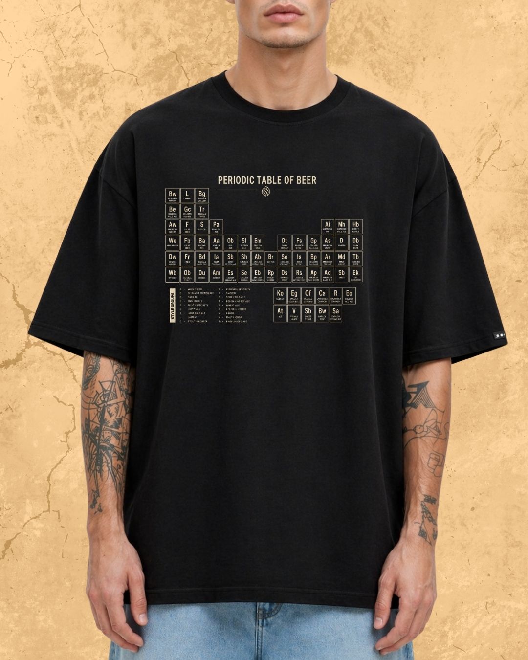 Beer Chemistry Pun Cotton Tshirt