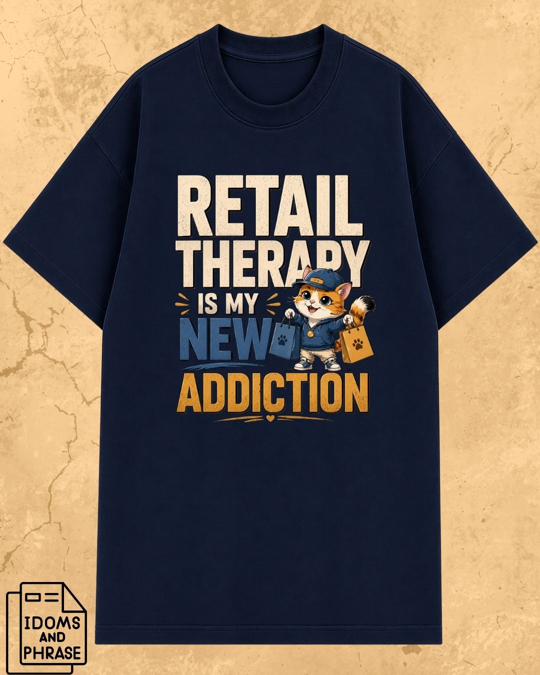 Idiom Whisker Cotton Tshirt
