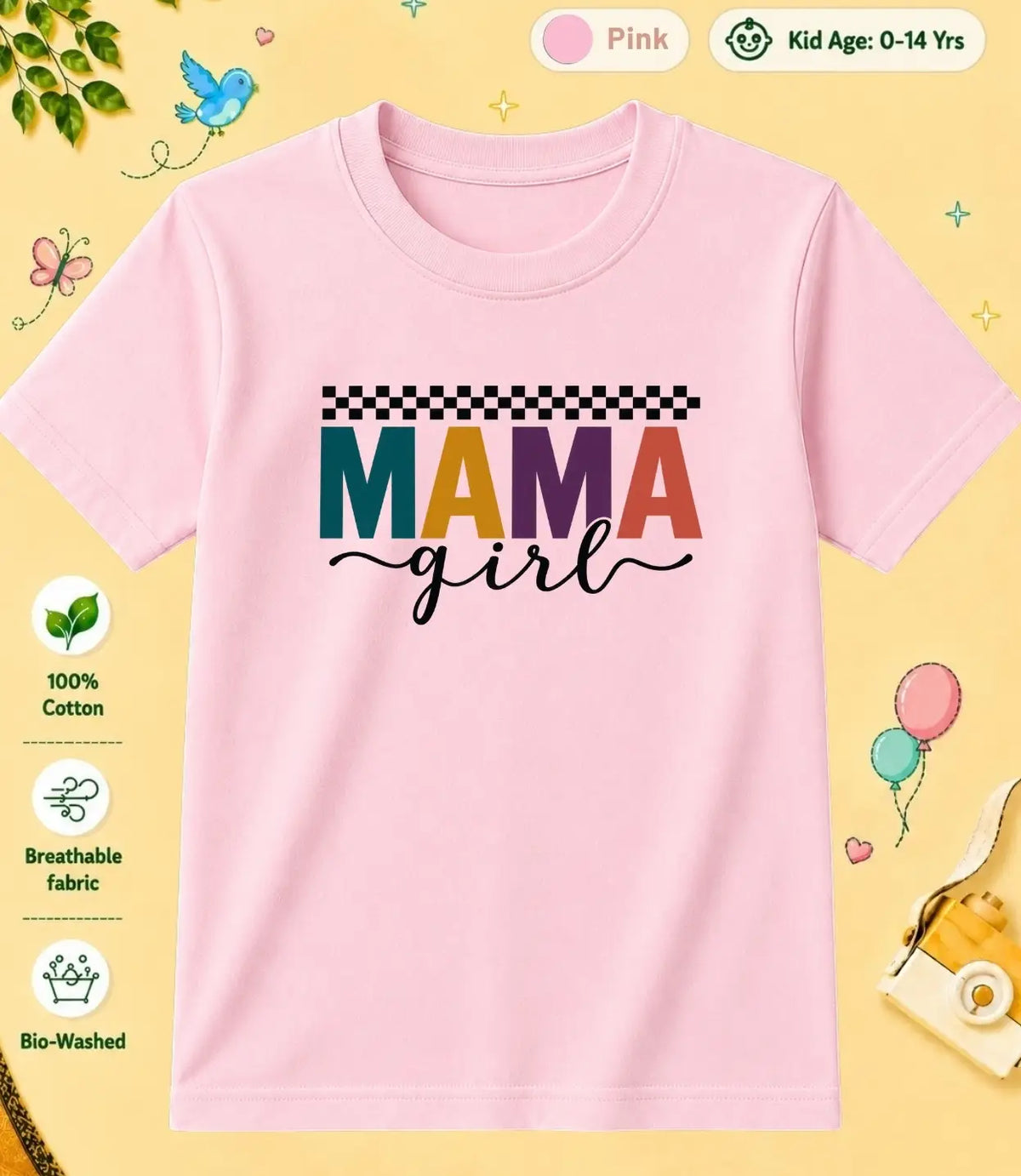 DAD & MOM Treasure kids Cotton Tee