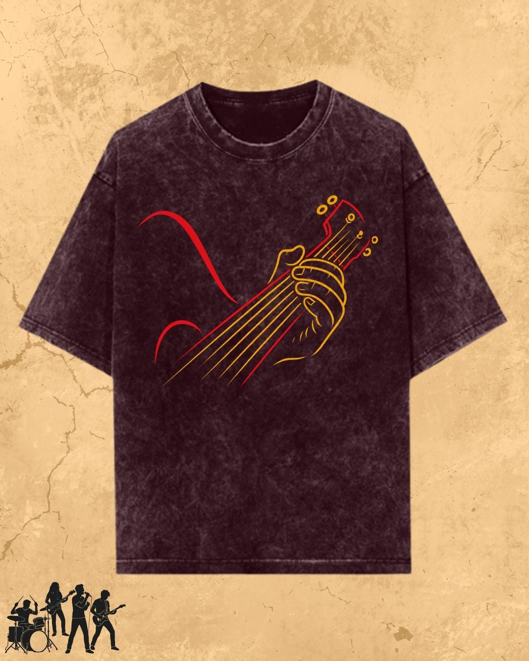 Minimal Music Vibe Cotton Tshirt