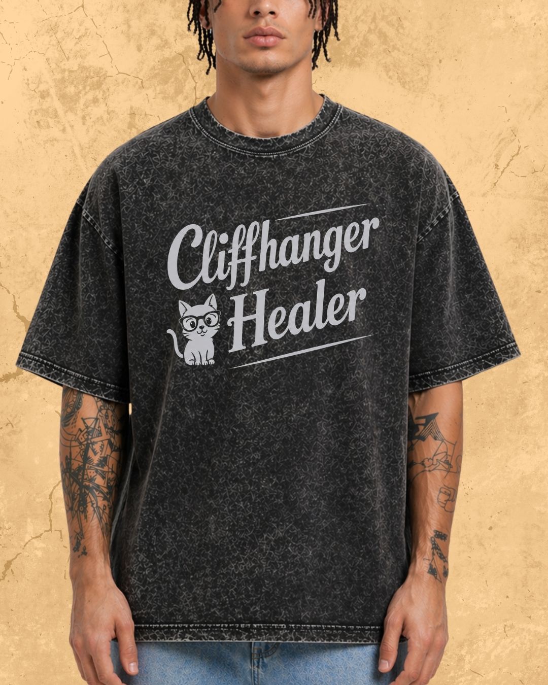 Purrfect Reader Cotton Tshirt