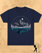 Mountain Reflection Cotton Tshirt