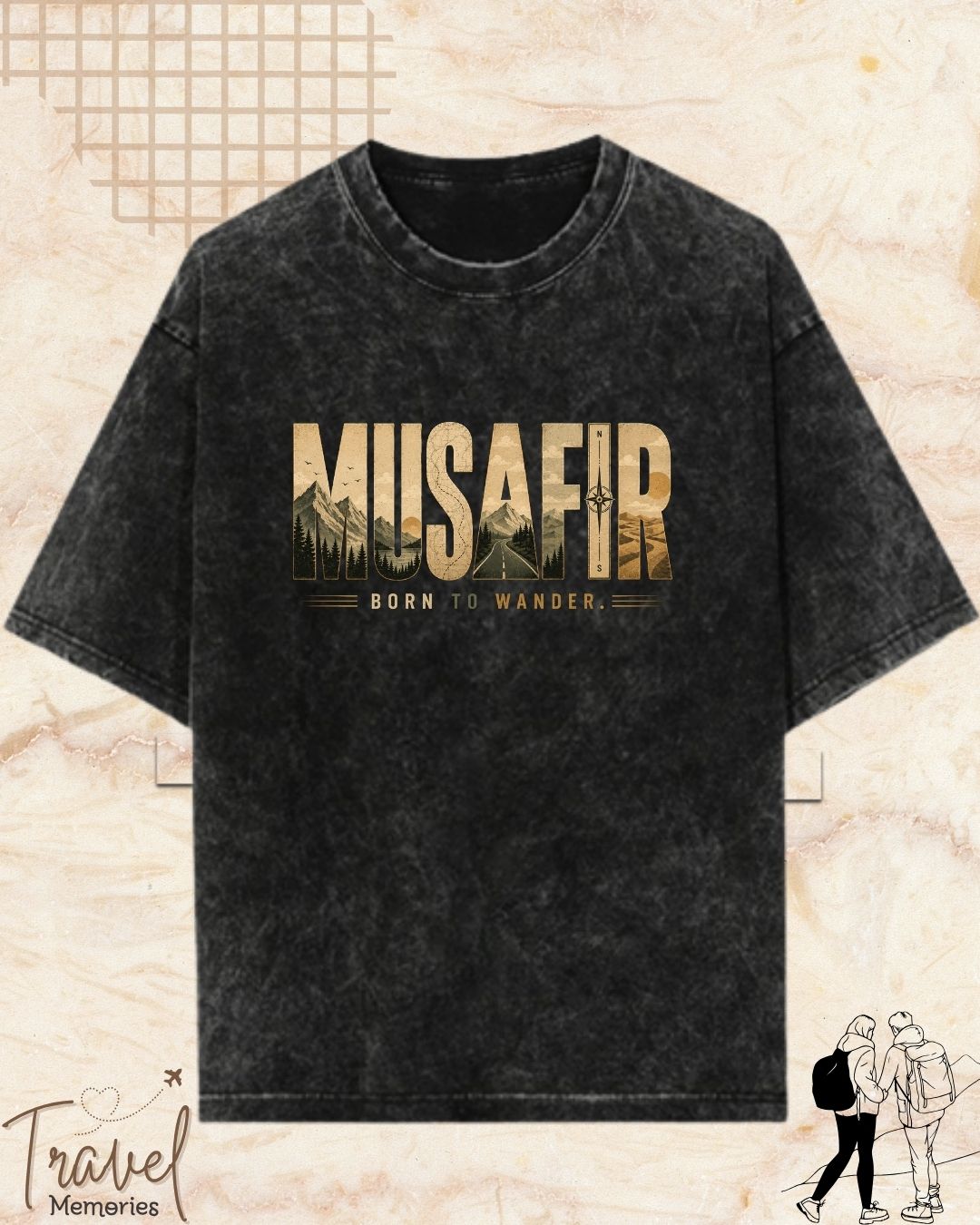 Dil Se Traveller Cotton Tshirt