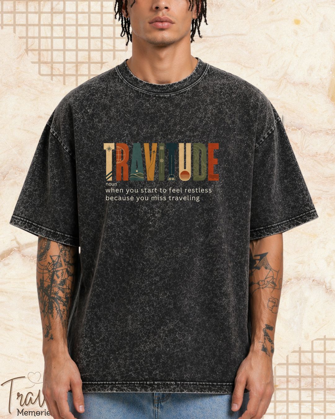 Travel Dictionary Cotton Tshirt