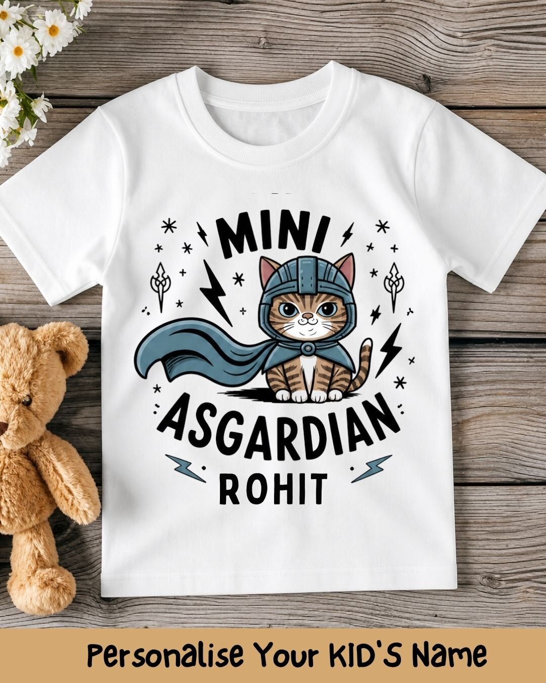 Playful Custom Kid Cotton Tshirt