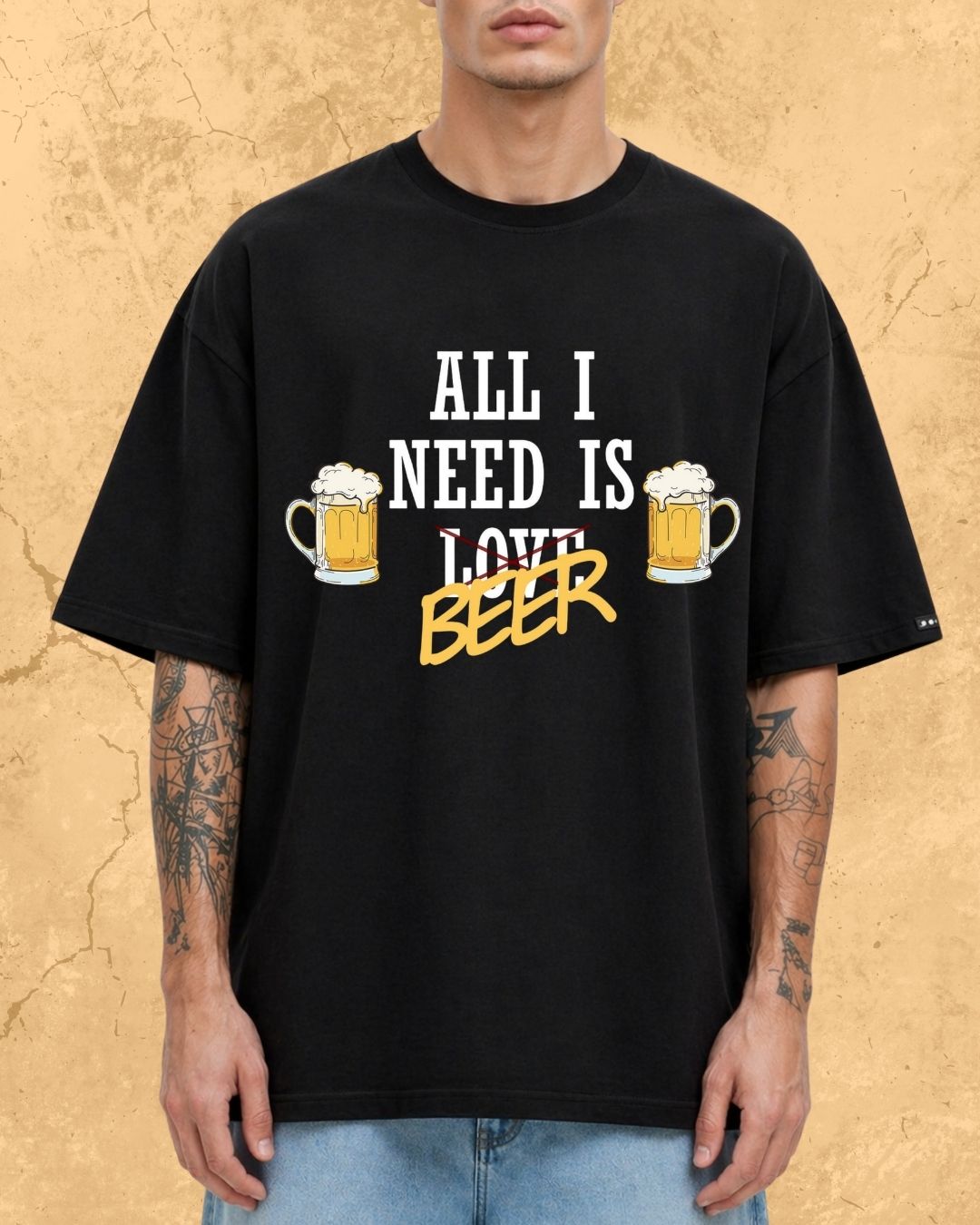 Beer Over Love Cotton Tshirt