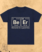 Beer Chemistry Pun Cotton Tshirt