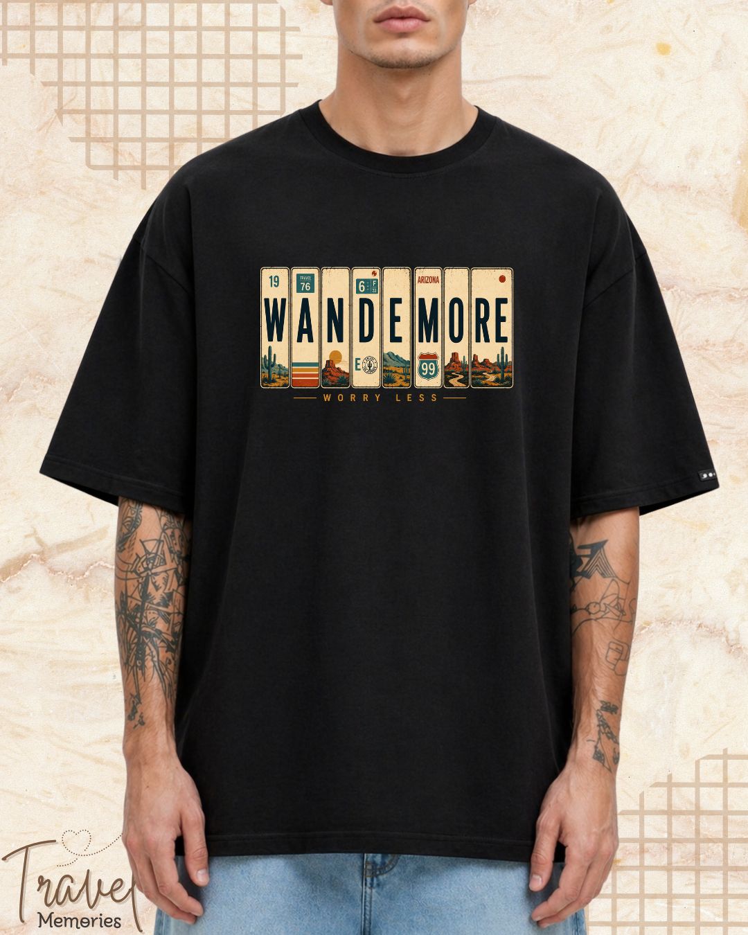 Roadtrip Travel Cotton Tshirt
