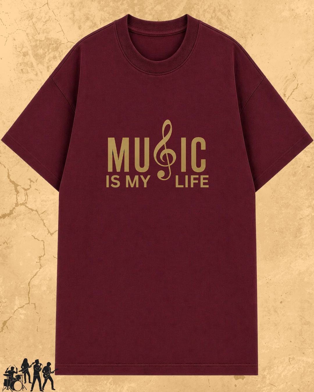 Music Cotton Tshirt