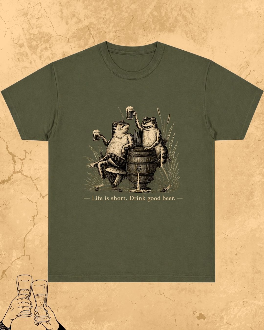 Beer Chill Cotton Tshirt