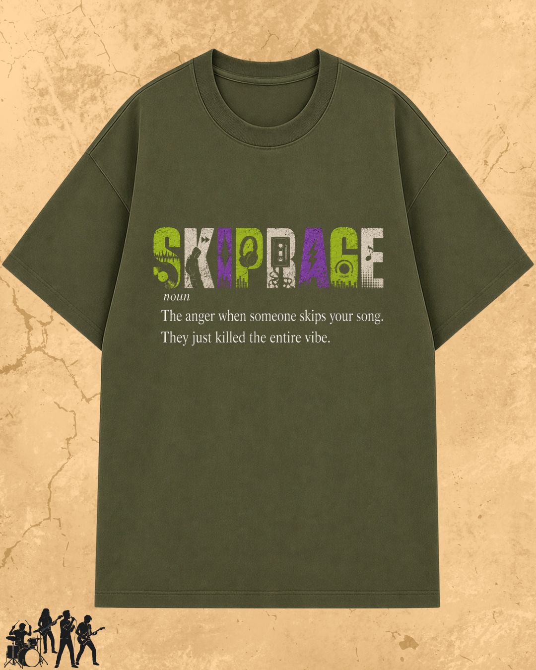 Music Dictionary Cotton Tshirt