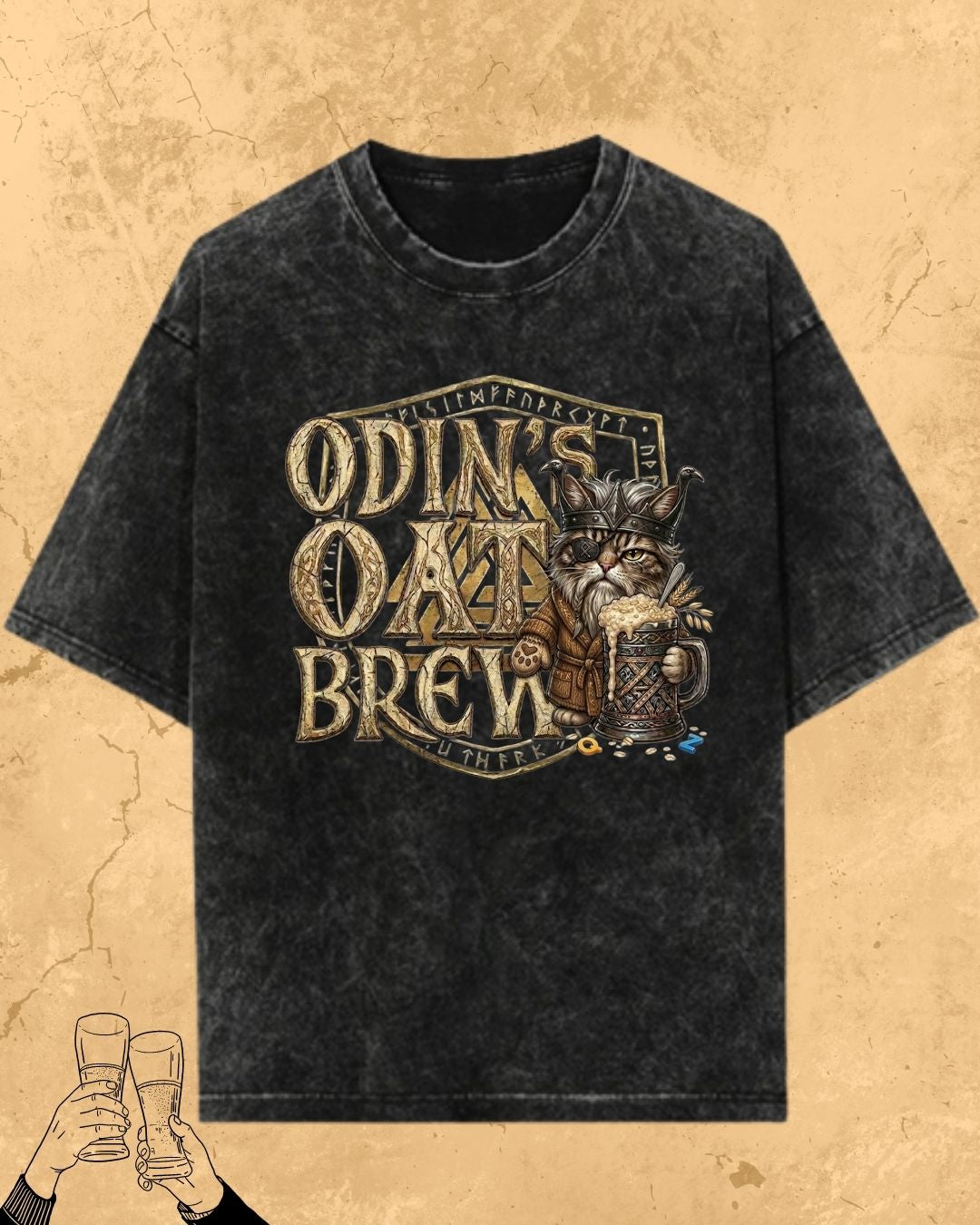 Mythic Beer Warrior Cotton T-Shirt