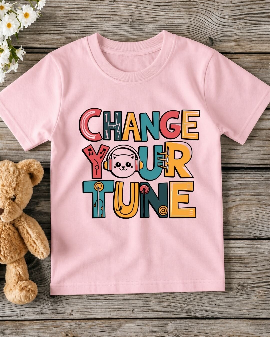 Music Kid Cotton Tee