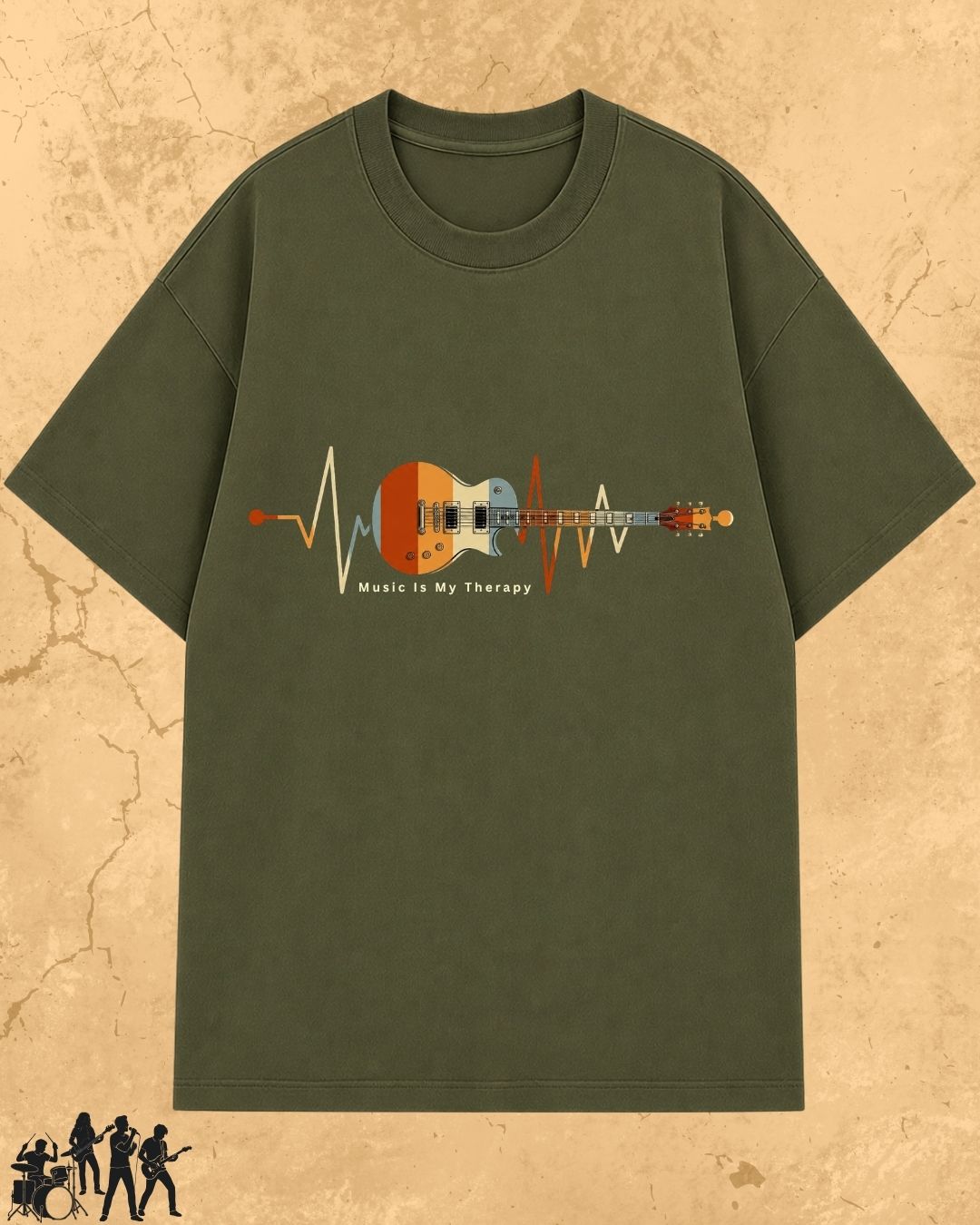 Music Therapy Cotton T-Shirt